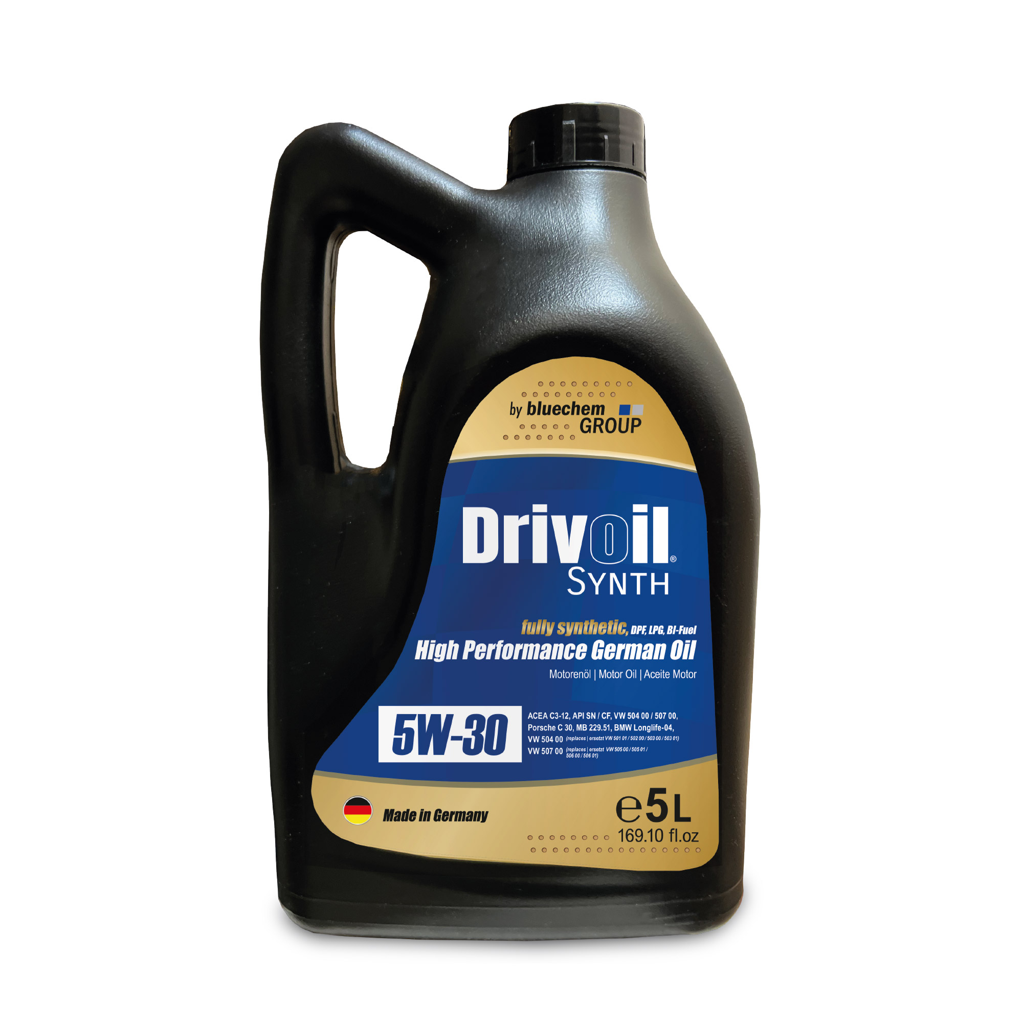 Bidón High Performance German Oil 5W-30 – bluechemGROUP América